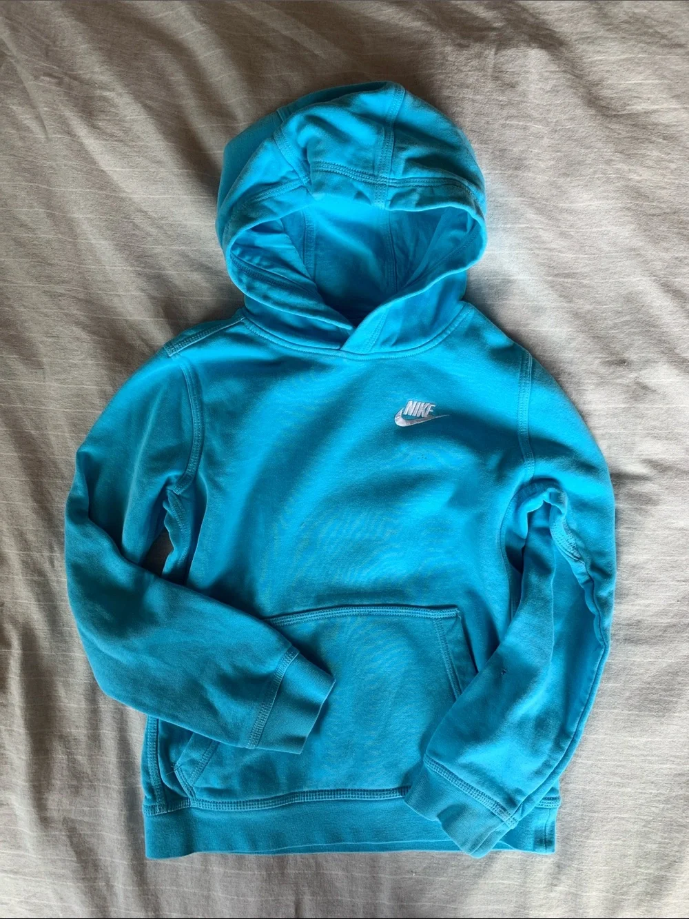 Kids Nike Baby Blue Hoodie